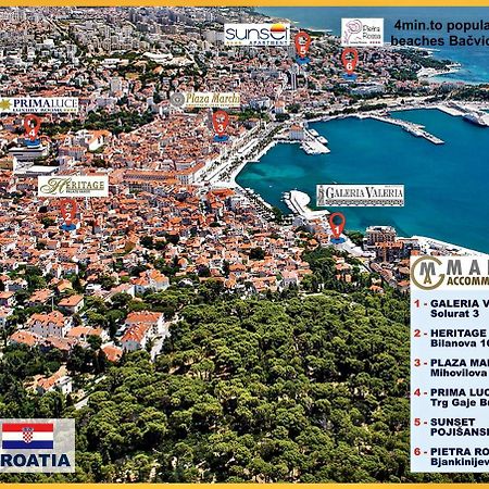 Hotel Pietra Rossa Split Exterior foto